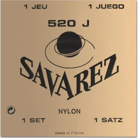 Струны для классической гитары Savarez Ref 520J Carte Jaune фото 1