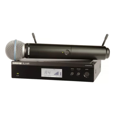 Радиосистема вокальная с ручным микрофоном SHURE BLX24RHK/B58 фото 1