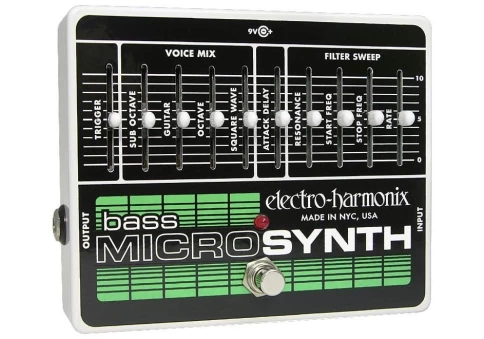 Педаль эффектов Electro-Harmonix Bass Micro Synthesizer фото 1