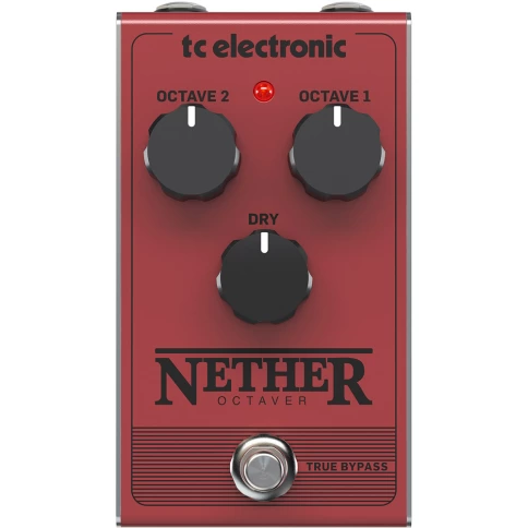 TC ELECTRONIC NETHER OCTAVER - гитарная педаль эффекта октавер фото 1