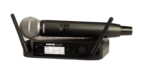 Цифровая вокальная радиосистема SHURE GLXD24E/SM58 Z2 фото 1