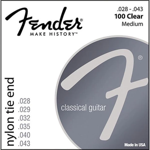 Струны для классической гитары FENDER 100 CLEAR фото 1