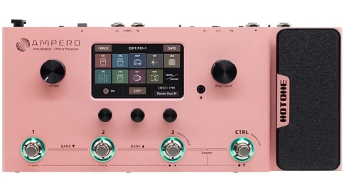 Гитарный процессор Hotone Ampero Pink фото 1