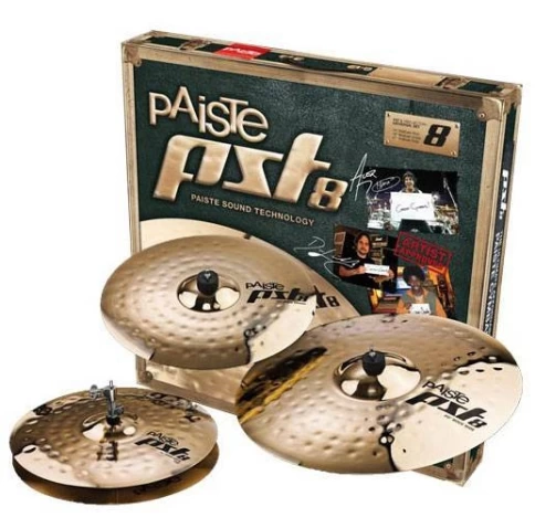 Комплект тарелок Paiste PST 8 Rock Set (14/16/20) фото 2