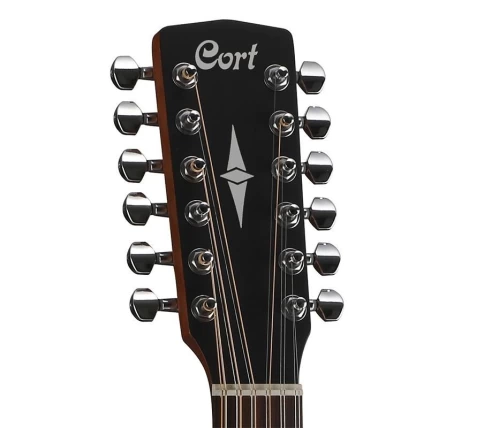 12-струнная электроакустическая гитара CORT AD810-12E NS фото 2