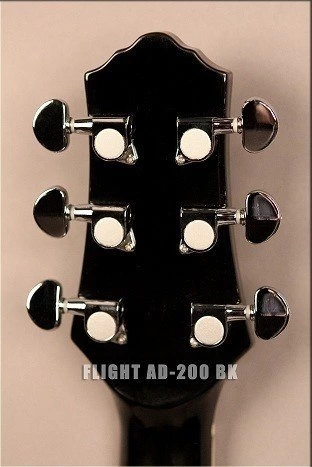 Гитара FLIGHT AD-200 BK фото 5