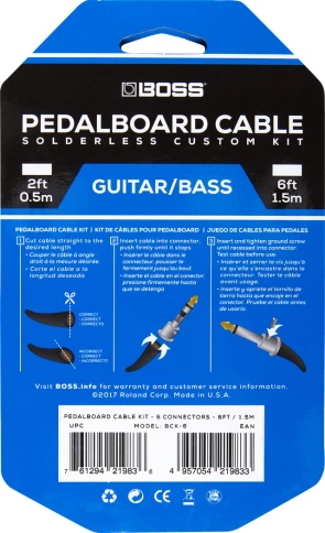Комплект кабелей для педалборда BOSS BCK-24 фото 2