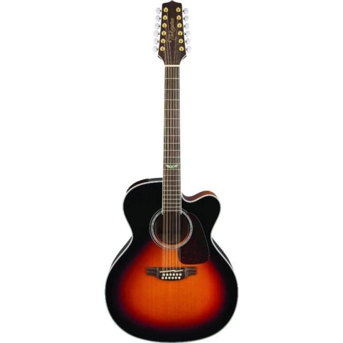 12-струнная электроакустическая гитара TAKAMINE G70 SERIES GJ72CE-12BSB фото 1