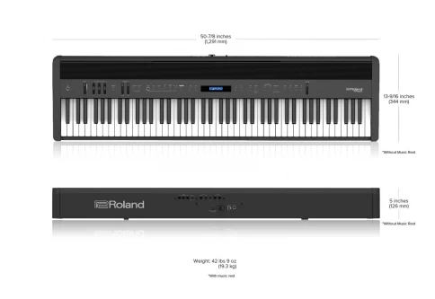 Цифровое пианино ROLAND FP-60X BK фото 6