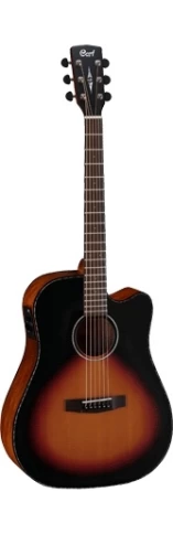 Электроакустическая гитара CORT MR-E 3TSS фото 1