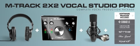 Аудиоинтерфейс M-Audio M-Track 2X2 Vocal Studio Pro фото 6