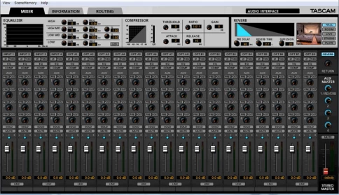 Tascam SERIES 102i USB аудио/MIDI интерфейс фото 5