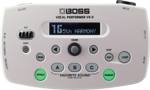 Вокальный процессор BOSS VE-5-WH Vocal Performer фото 1