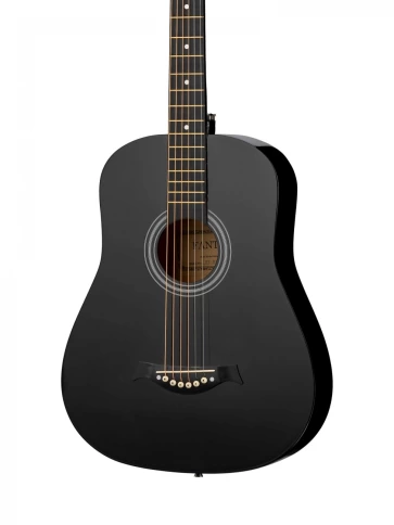 Акустическая гитара, черная, Fante FT-R38B-BK фото 2