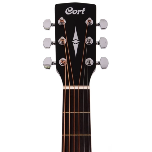 Гитара электроакустическая Cort AF 510E BKS фото 4