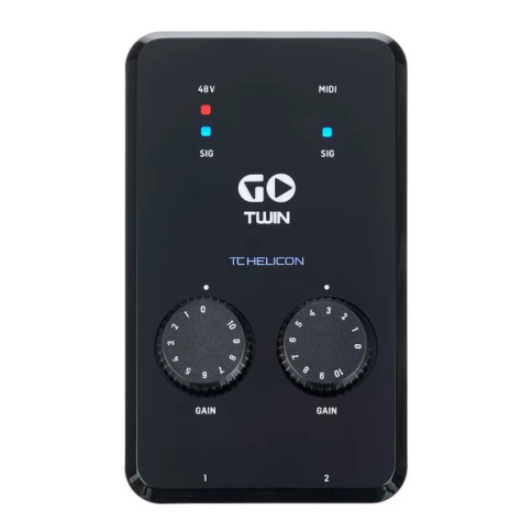 TC HELICON GO TWIN - интерфейс высокого разрешения для мобильных устройств, 2-х канальный Аудио/MIDI фото 1