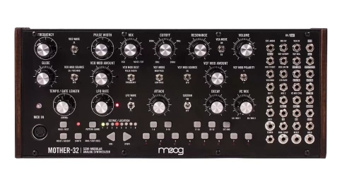 Клавиатура для аналоговых синтезаторов Moog 953 Duophonic 61 Note Keyboard - Black cabinet фото 1