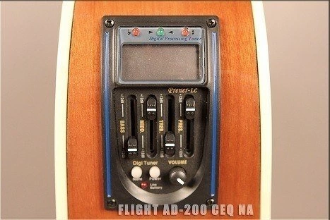Гитара FLIGHT AD-200 CEQ NA фото 4