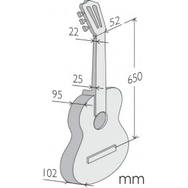 Классическая гитара Alhambra 1C фото 4