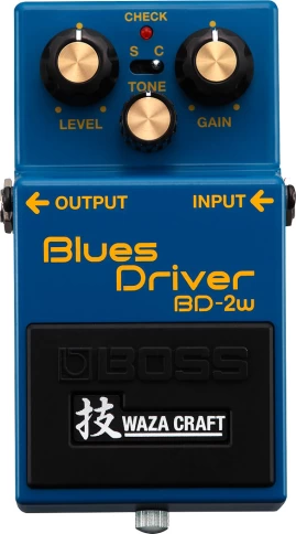 Педаль эффекта BOSS BD-2W Blues Driver WAZA CRAFT фото 1