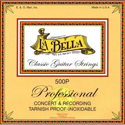Струны для классической гитары LA BELLA 500P RECORDING CONCERT фото 1