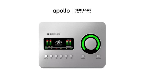 Аудиоинтерфейс UNIVERSAL AUDIO Apollo Solo USB Heritage Edition фото 2