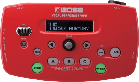 Вокальный процессор BOSS VE-5-RD Vocal Performer фото 1