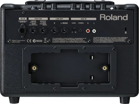 Комбоусилитель для акустической гитары ROLAND AC-33 Black (на батарейках) фото 5