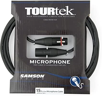 Кабель микрофонный Samson Tourtek TM15 фото 1