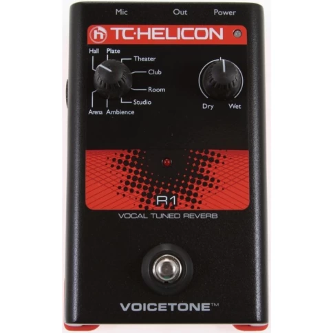 TC HELICON VOICETONE R1 - вокальная педаль эффекта реверберации фото 1