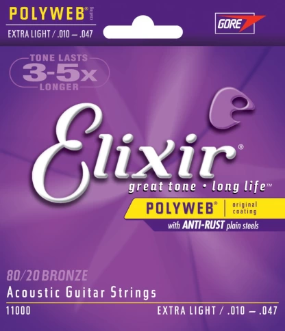 Струна для акустической гитары Elixir 13123 №3 0.23 фото 1