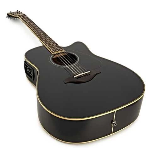 Электроакустическая гитара Yamaha FGX-830C BLK фото 3