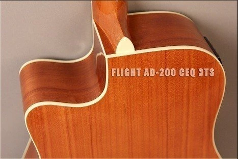 Гитара FLIGHT AD-200 CEQ 3TS фото 4