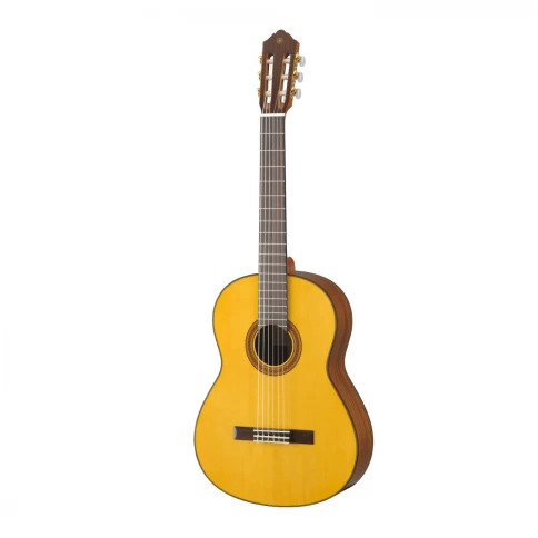 YAMAHA CG162S - классическая гитара, 4/4, верхняя дека массив ели, цвет натуральный фото 1