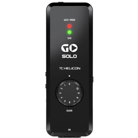 TC HELICON GO SOLO - интерфейс высокого разрешения для мобильных устройств, аудио/MIDI фото 1