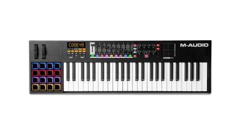 MIDI Клавиатура M-AUDIO CODE 49 BLACK USB-MIDI фото 1