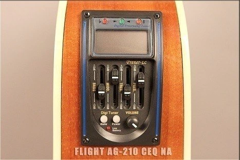 Гитара FLIGHT AG-210 CEQ NA фото 4