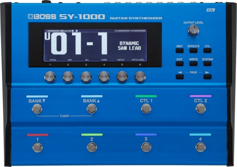 Гитарный синтезатор процессор BOSS SY-1000 Guitar Synthesizer фото 3
