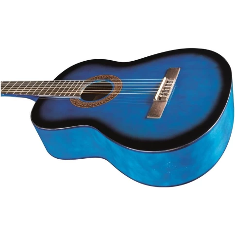 Классическая гитара EKO CS-10 Blue Burst фото 3