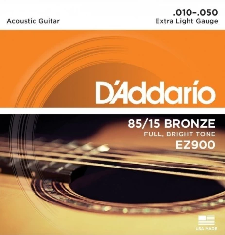 Струны для акустической гитары D'addario EZ900 10-50 фото 1