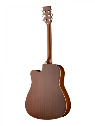 Акустическая гитара Homage LF-4121C-SB, санберст, с вырезом фото 4