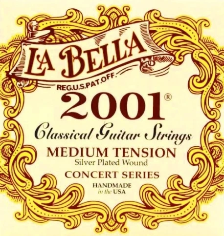 Струны для классической гитары LA BELLA 2001 MEDIUM фото 1