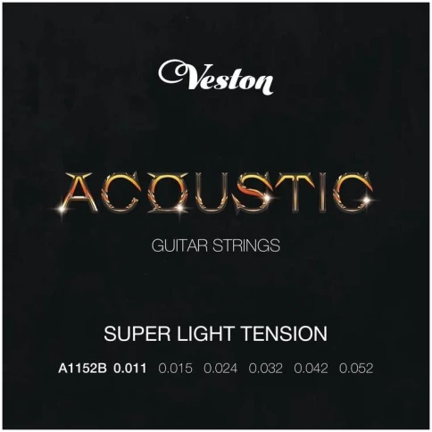 Струны для акустической гитары Veston A1152 B 11-52 фото 1