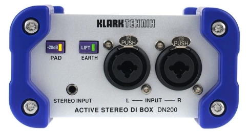 Активный Di-box с трансформаторной развязкой Klark Teknik DN200 V2 фото 3
