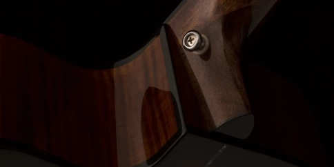 Элекстроакустическая гитара PRS SE AE50E Black Gold с чехлом фото 6