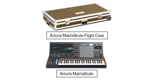Комплект синтезатор с кейсом Arturia MatrixBrute & Flight Case фото 1
