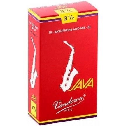 Трость для саксофона Альт №3,5 Vandoren SR2635R Java Red Cut (1 шт) фото 1