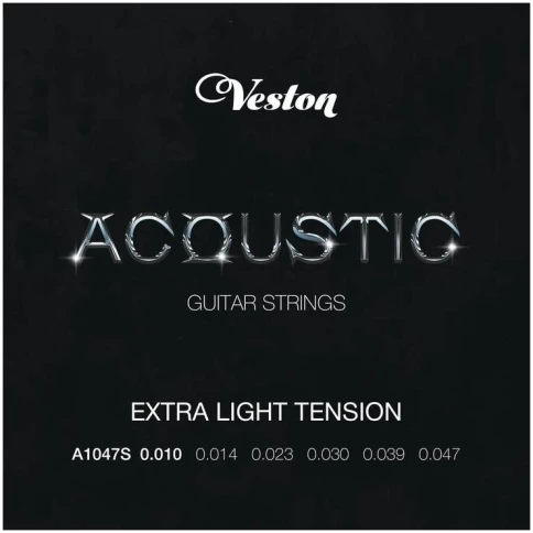 Струны для акустической гитары Veston A1047 S 10-47 фото 1