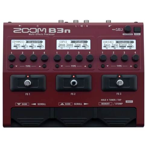 Процессор басовый Zoom B3n фото 1