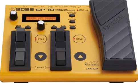 Гитарный синтезатор процессор BOSS GP-10S Guitar Processor фото 2